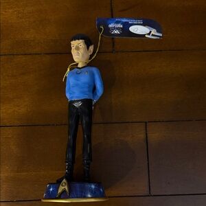 STAR TREK SPOCK 7 1/2” Resin Figure #21809 WESTLAND Giftware In Original Box